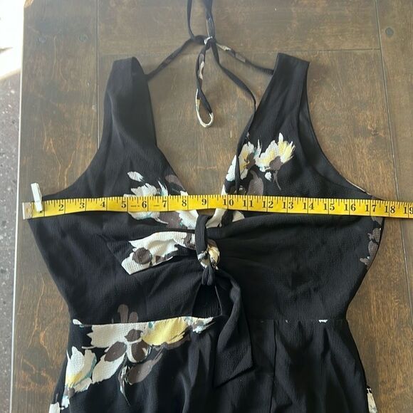 Candies Sexy Floral Maxi Front Tye With Front Slit Dress - Picture 9 of 12